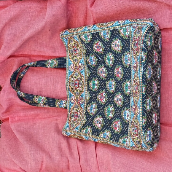 Multicolor fabric purse - Picture 1 of 6